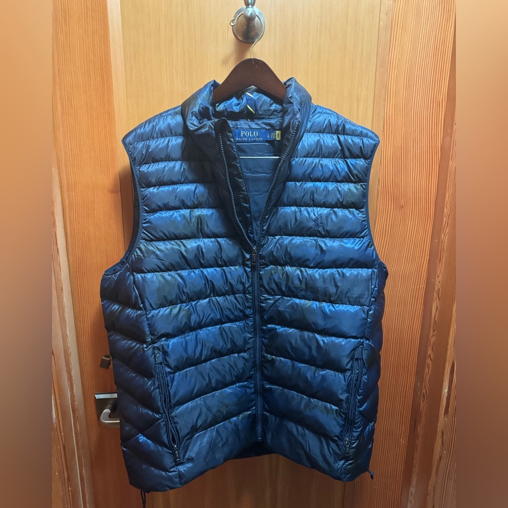 Polo Ralph Lauren Lightweight Packable Terra Puffer Vest Camo